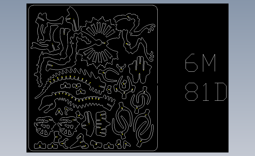嵴龙_AutoCAD 2004_模型图纸下载 – 懒石网