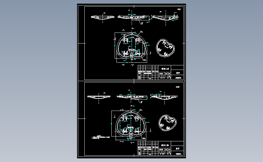 心型台灯塑料注塑模具毕业设计