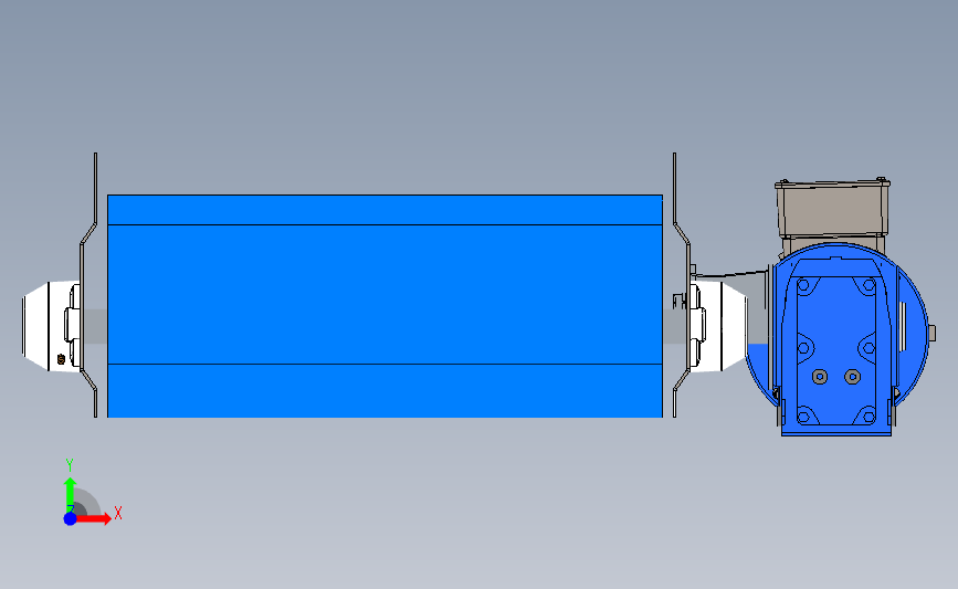 皮带输送机模型 Solidworks 2020 模型图纸下载 懒石网