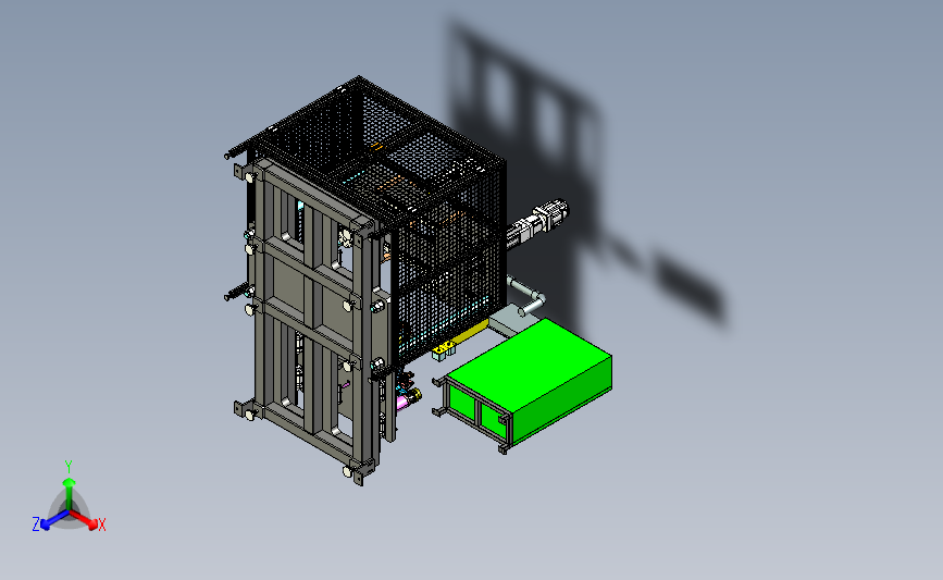 10T伺服电缸压装机step