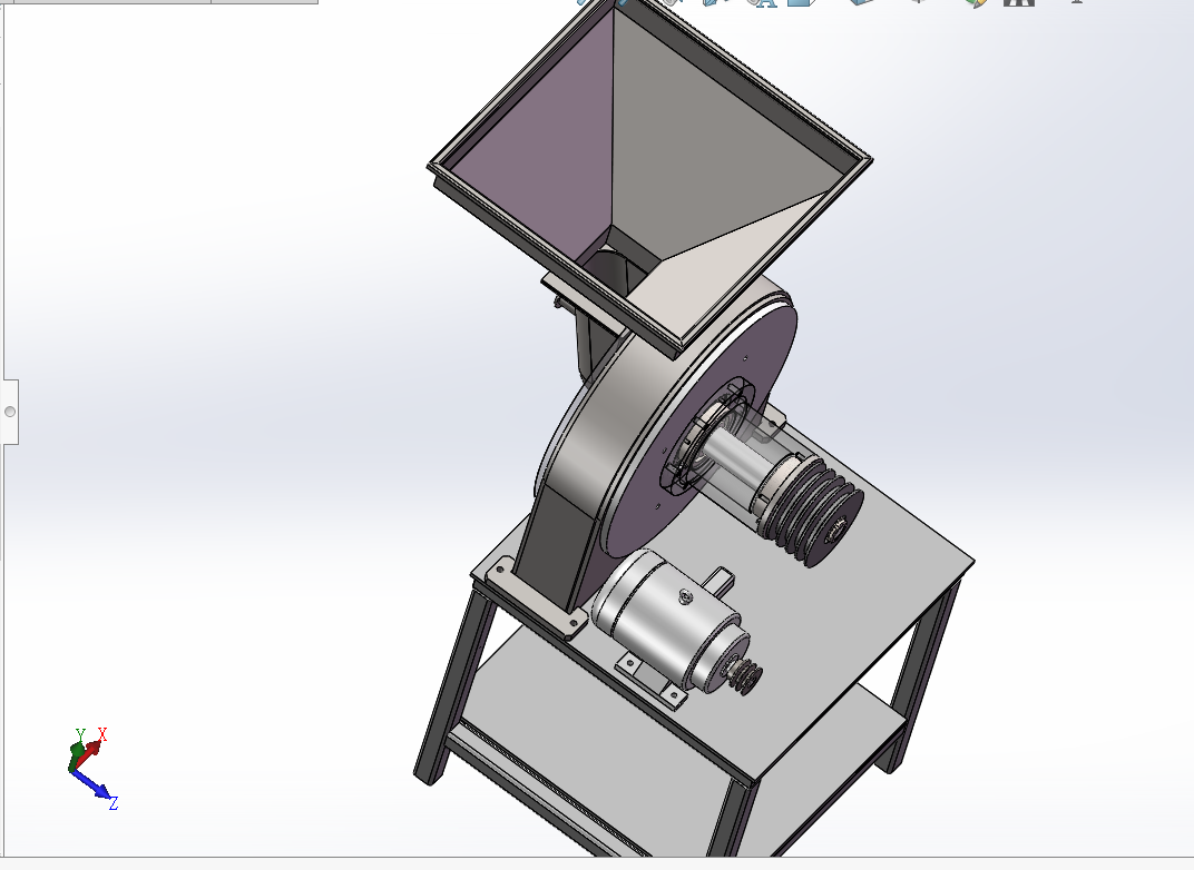 大豆粉碎机sw18可编辑