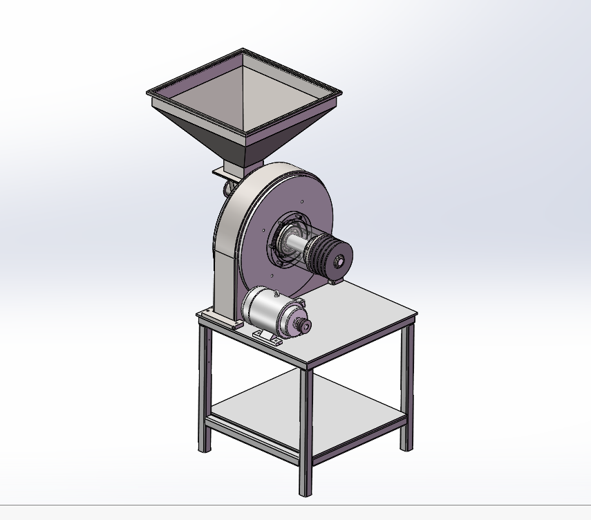 大豆粉碎机sw18可编辑