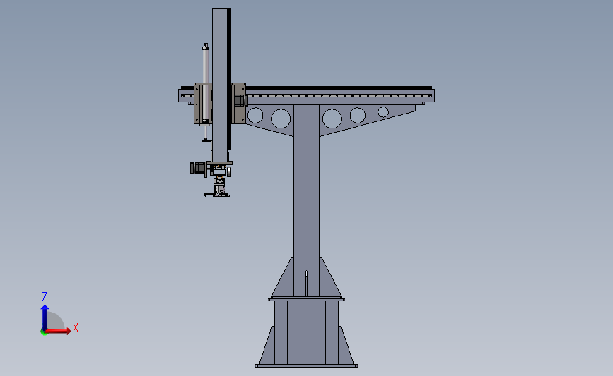 桁架式三轴机械手sw16可编辑