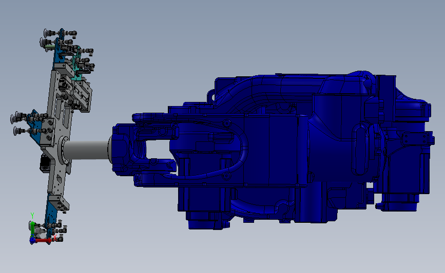 机器人取料检测抓手sw18可编辑_SOLIDWORKS 2018_模型图纸下载 – 懒石网