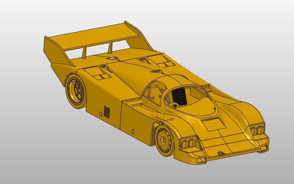 保时捷经典C组赛车Porsche962C