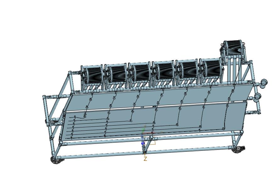多颜色线缆电线配料送线小车