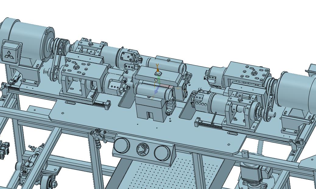 管道旋转式双头镗孔机车孔机