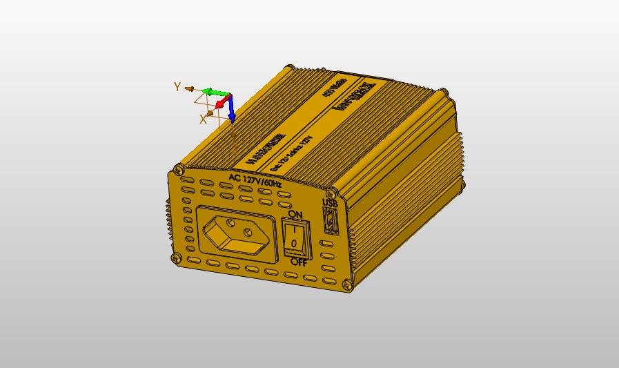 逆变器电源12V400w