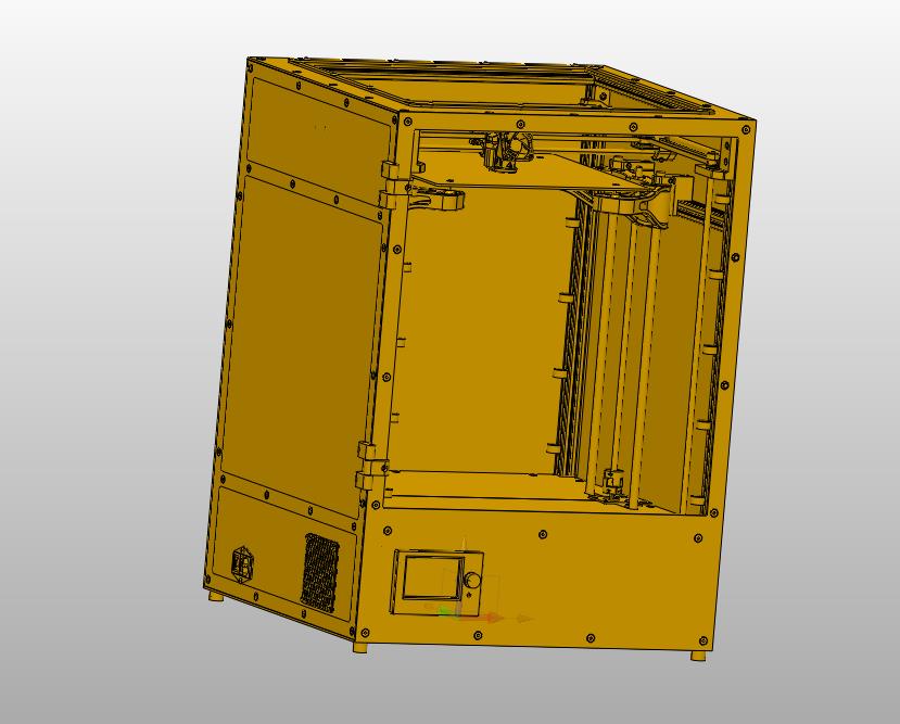 三维工业级高精度SLA大尺寸3D打印机