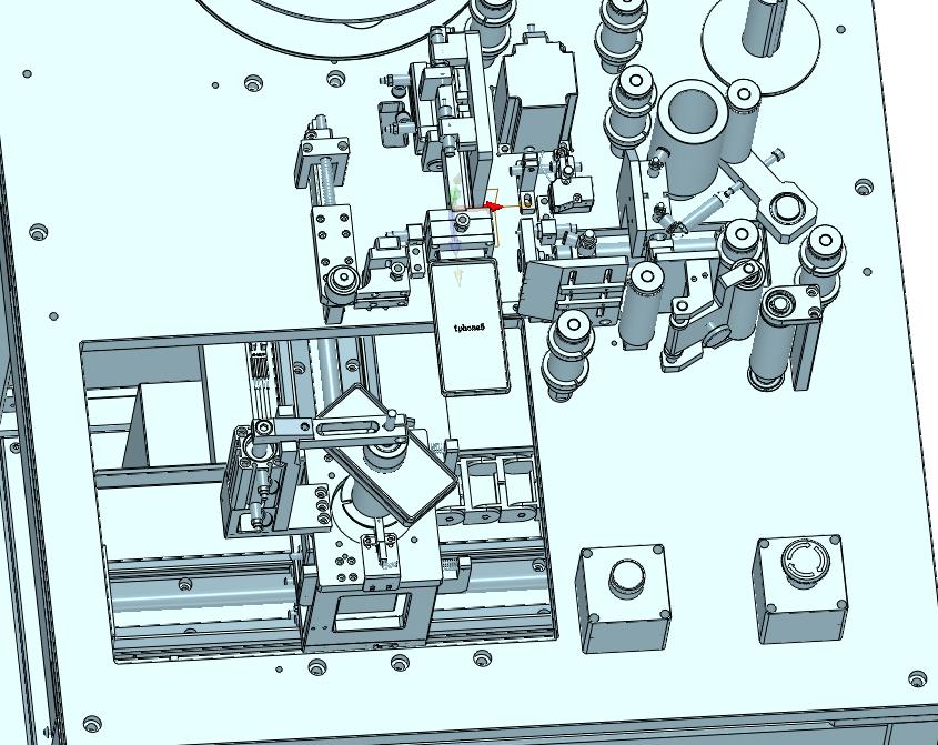 手机四面旋转自动贴保护膜设备
