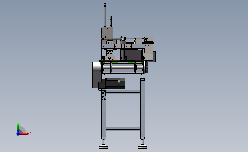 小型网带输送线分流机sw18可编辑 Solidworks 2018 模型图纸下载 懒石网