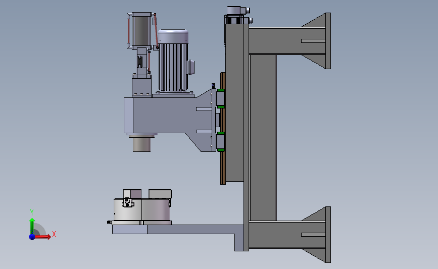 小型卧式车床sw18可编辑_SOLIDWORKS 2018_模型图纸下载 – 懒石网