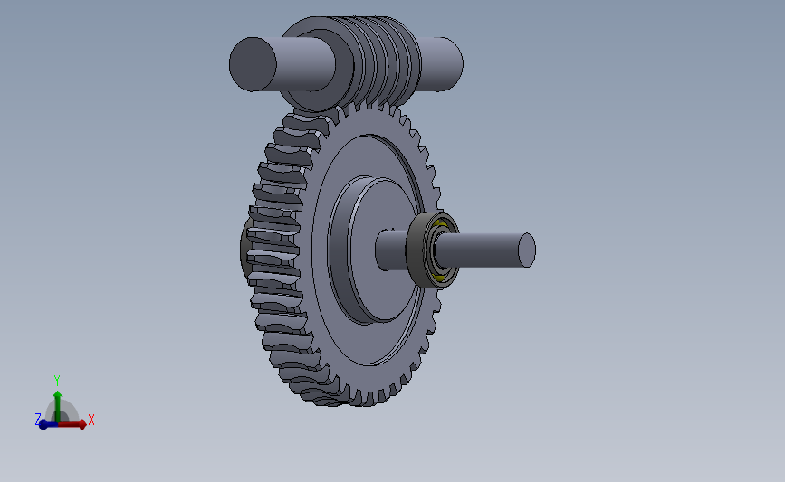 2_solidworks蜗轮蜗杆