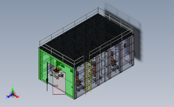 机器人无尘化工作站