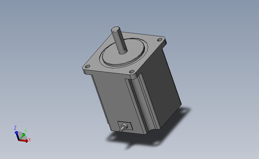 Y07-58D1-4008D.SLDPRT电机模型