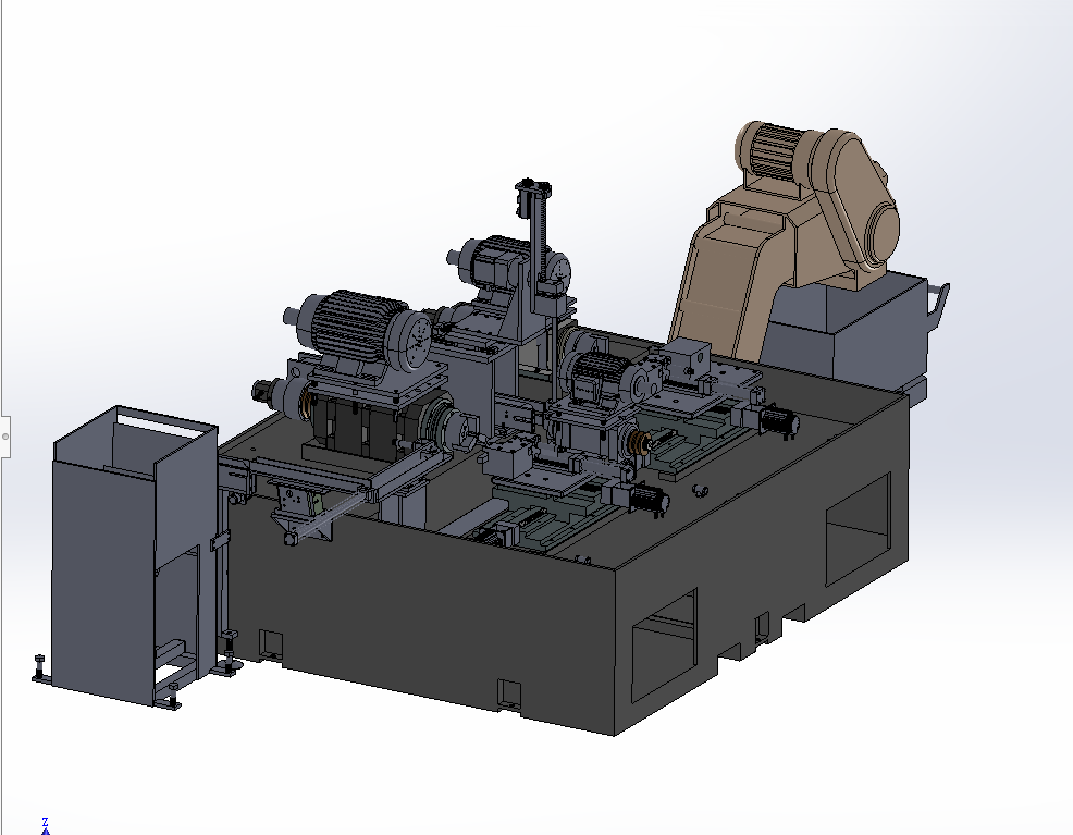 全自动棒料加工自动设备