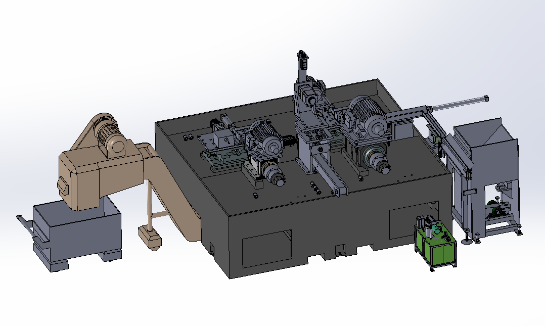 全自动棒料加工自动设备