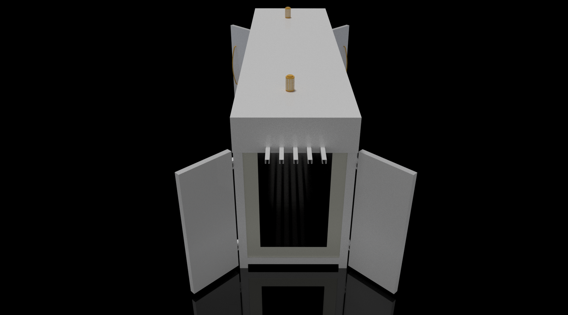 粉末涂料用带烘干功能的电炉