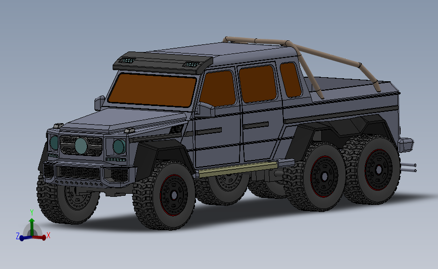 越野车 奔驰 G63 AMG 主视图