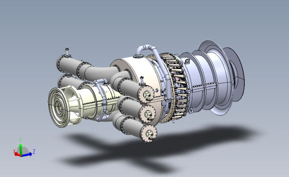 燃气轮机型号 MS3002