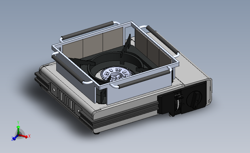 混合便携式燃气灶