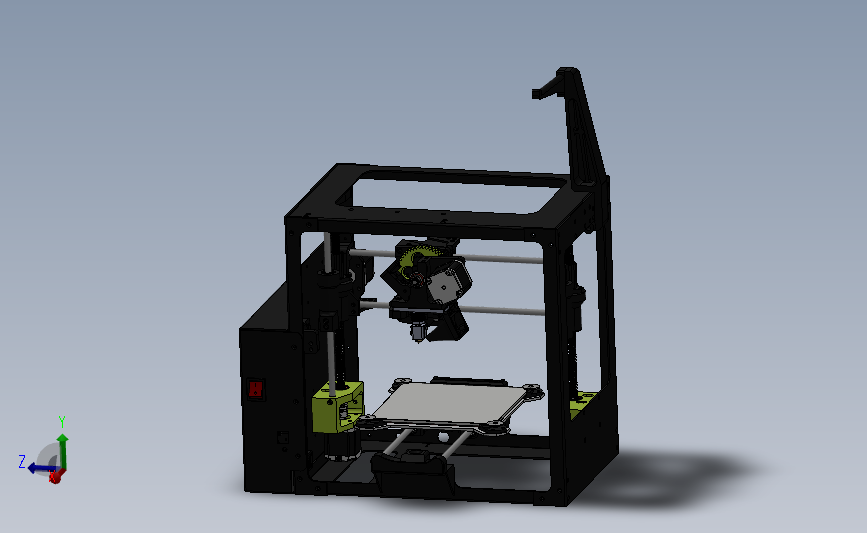 3D精密度高的加工打印机