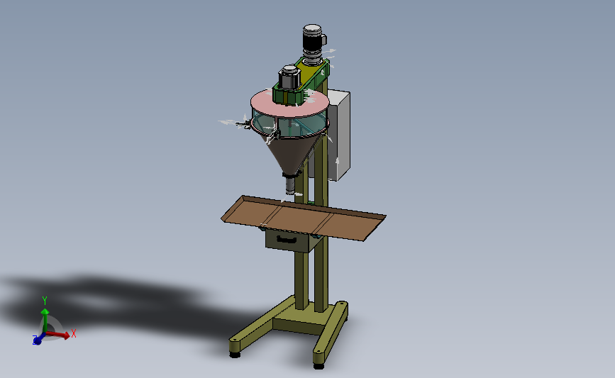 A04-半自动粉剂包装机