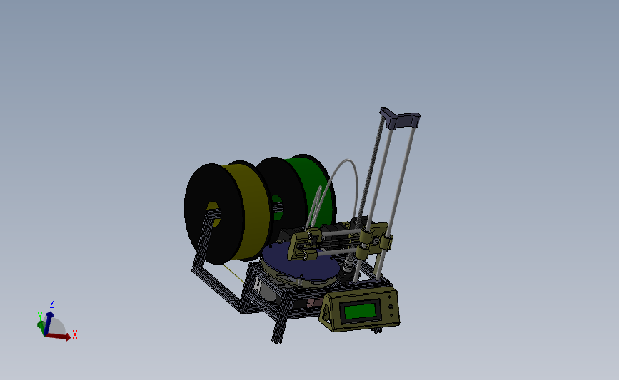 A17-极坐标双色3D打印机