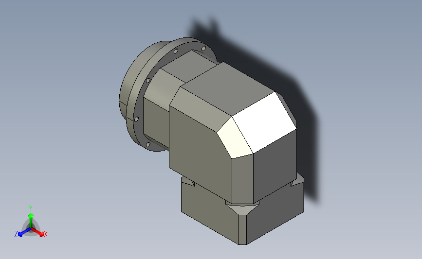 全型号模型转角法兰盘精密行星减速机BKDR90-750w[BKDR90-L1 19-70-90-M6]
