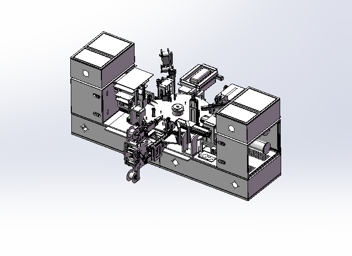 大型汽车发动机制造机器