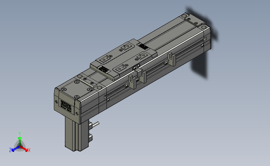 机械手（滑台模组）洁净式系列HBRC66B-DP-T100-L40-100-L3