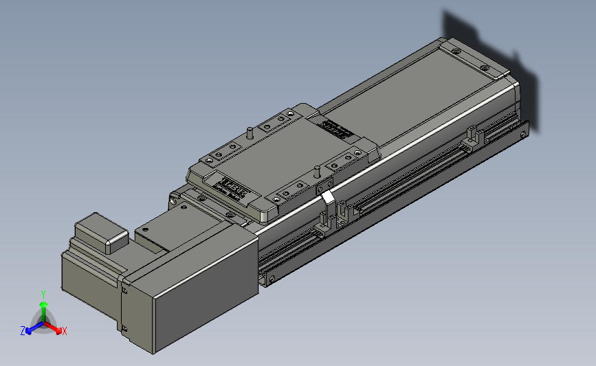 机械手（滑台模组）洁净式系列HBRC100B-LP-T200-L60-100-L3 -图块