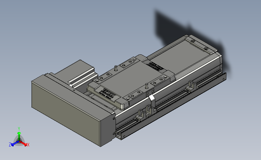机械手（滑台模组）洁净式系列HBRC100-LP-T200-L10-100-L3 - 图块