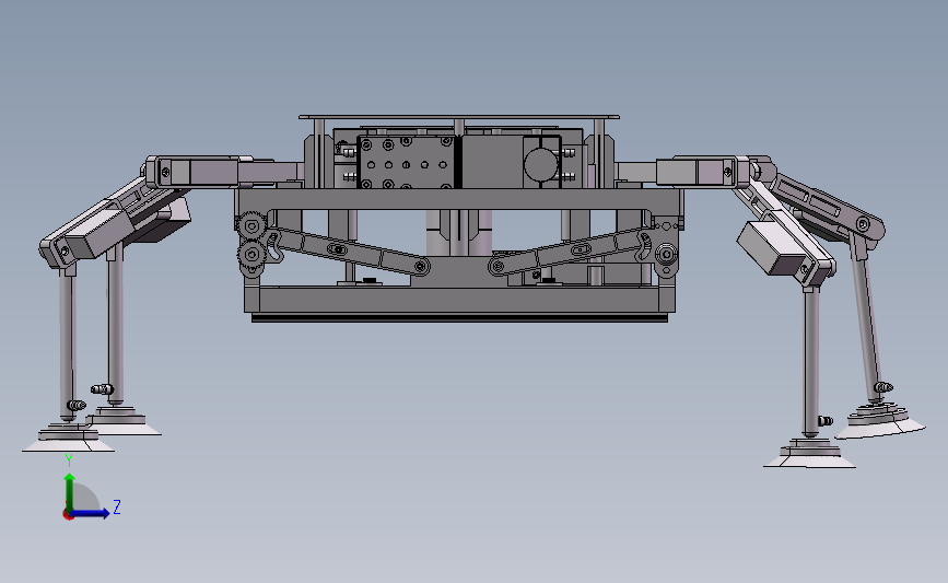 B03 擦玻璃机器人 Solidworks 2018 模型图纸下载 懒石网