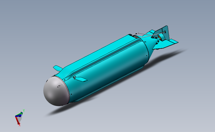 B11 水下机器人 Solidworks 2018 模型图纸下载 懒石网