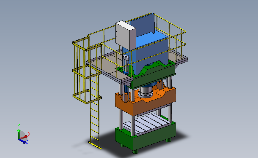 B15-机床600T油压机