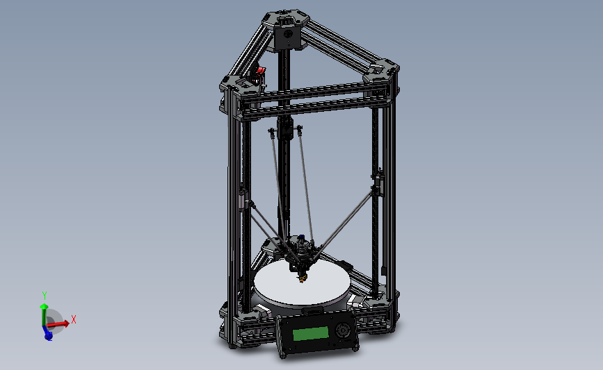 B32-柯塞尔三角洲3D打印机