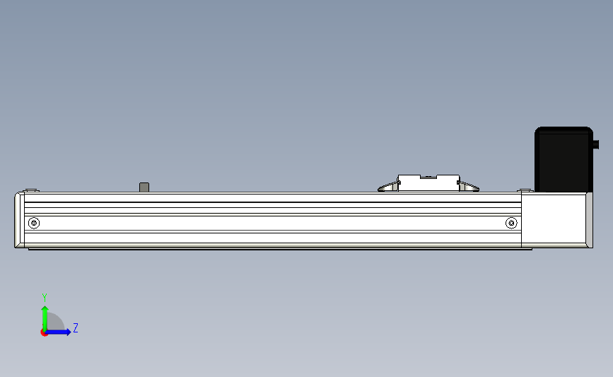 Toyo东佑达直线模组ECB5-200-BW-A42M_STEP_模型图纸下载 – 懒石网