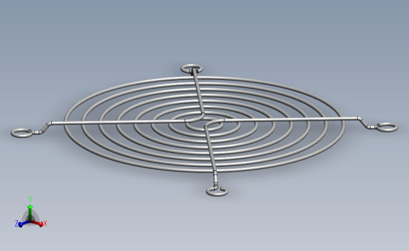 User Library-Grille ventilateur 120mm_护网