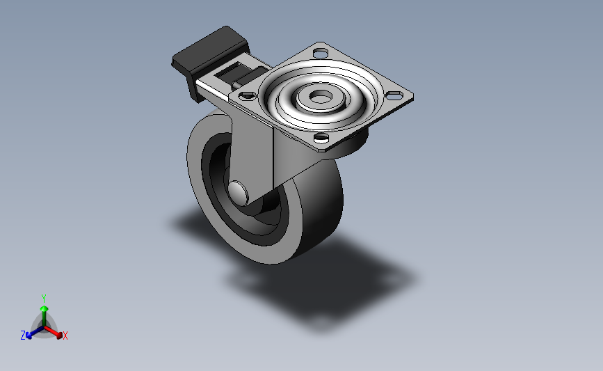 Wheel-4107655411GS-Swede-Wheel脚轮