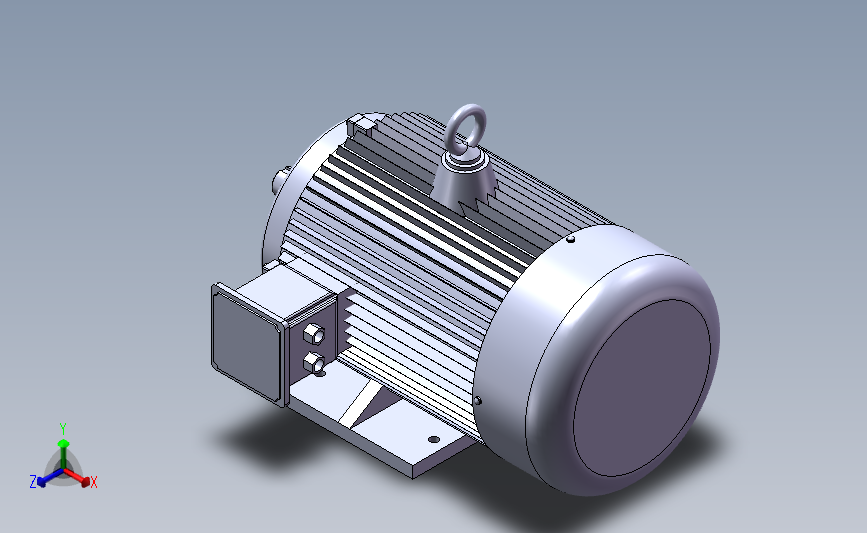 带底脚无凸缘电机[315S]