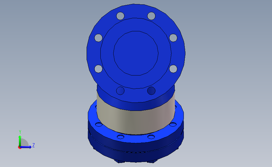 过滤器FIG33_DN100_PN16-1660593_1_WEB 左侧视图