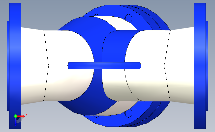 过滤器FIG33_DN100_PN16-1660593_1_WEB 俯视图