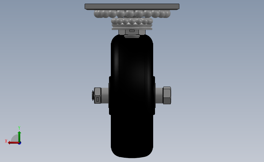 脚轮Colson-6_06209_5B9_SOLIDWORKS 2011_模型图纸下载 – 懒石网