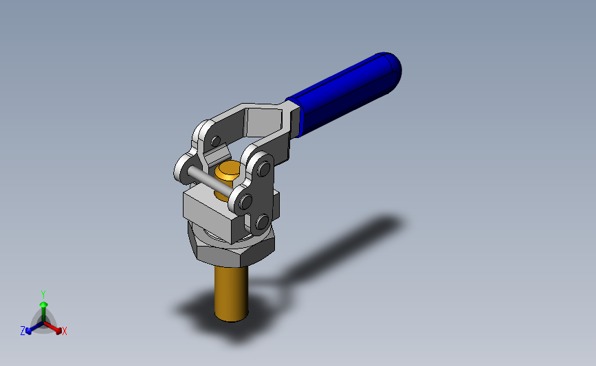 连杆拉扣，夹钳锁扣SW3dPS-70118