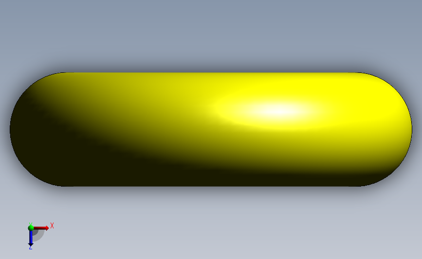 无缝冲压弯头180deg lr inch elbow 俯视图