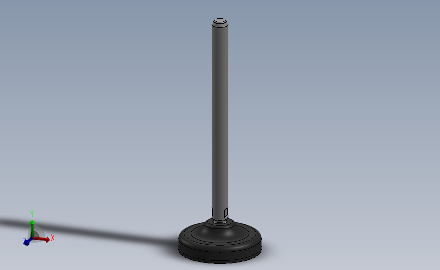 支脚，调节脚Wiberger-MN36 G 85-M20X200_SOLIDWORKS 2011_模型图纸下载 – 懒石网
