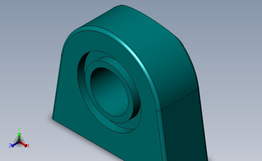 轴承座User Library-EDT Bearing Pillow Block O 1_38_