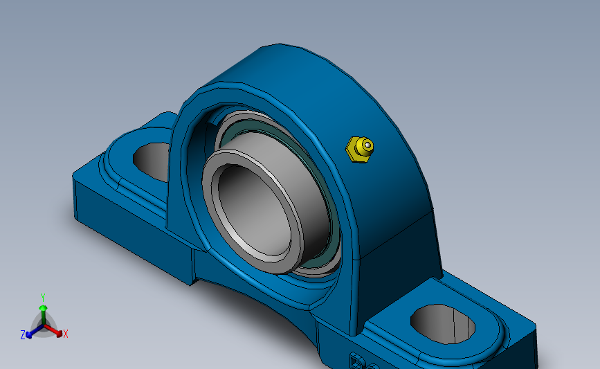 轴承座User Library-Pillow Block Bearing