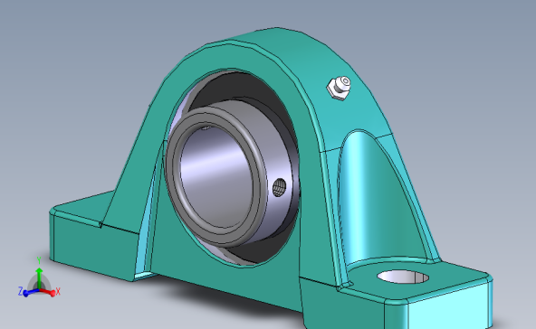 轴承座User Library-pillow block bearing-1